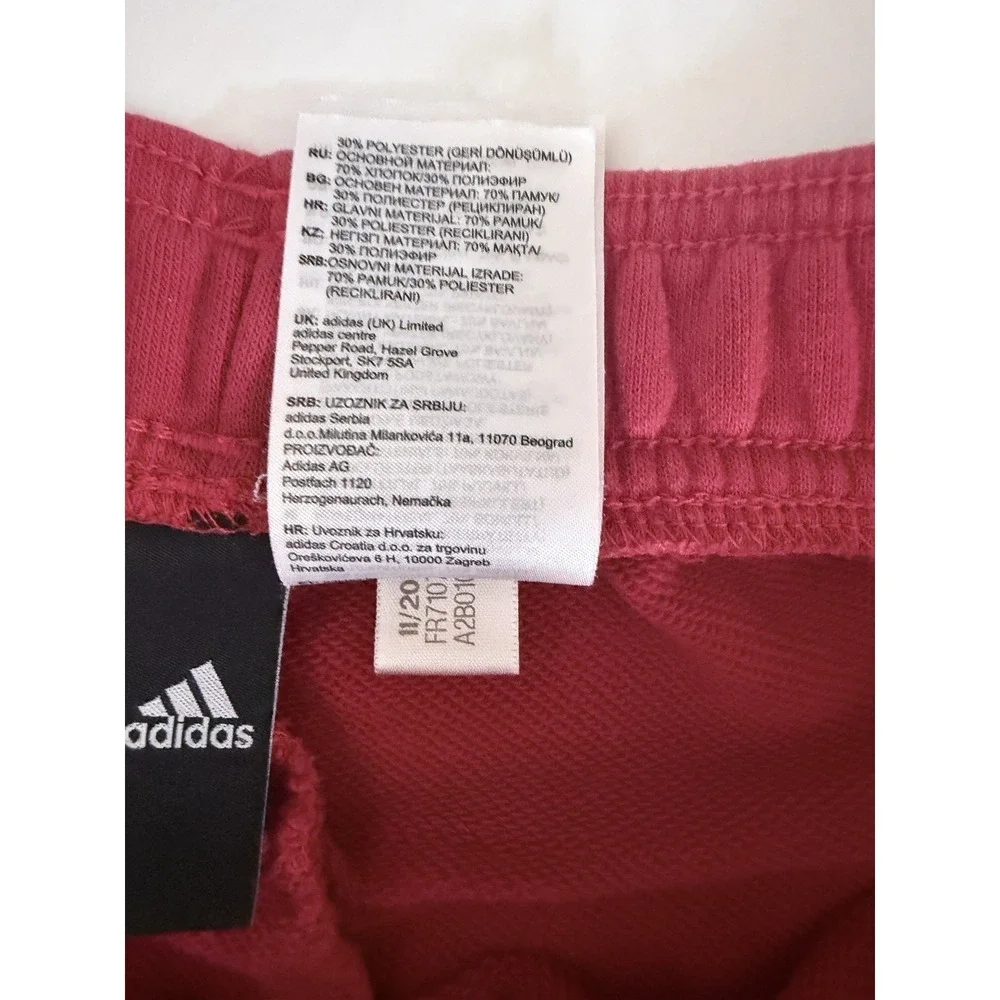 Adidas Fleece Shorts‎ Lot of 2 Mens M Cotton Active Sports Athleisure